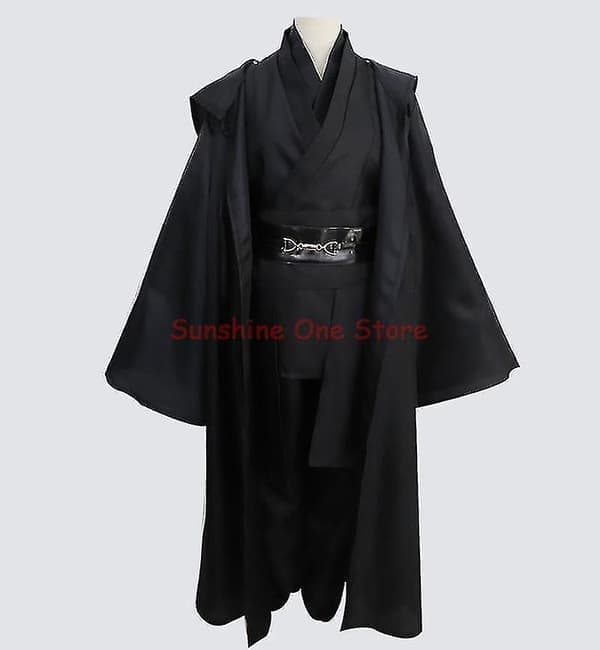 Star Wars Jedi Robe – Anakin Skywalker replika kostym cosplay – Välj storlek & stil Style C M