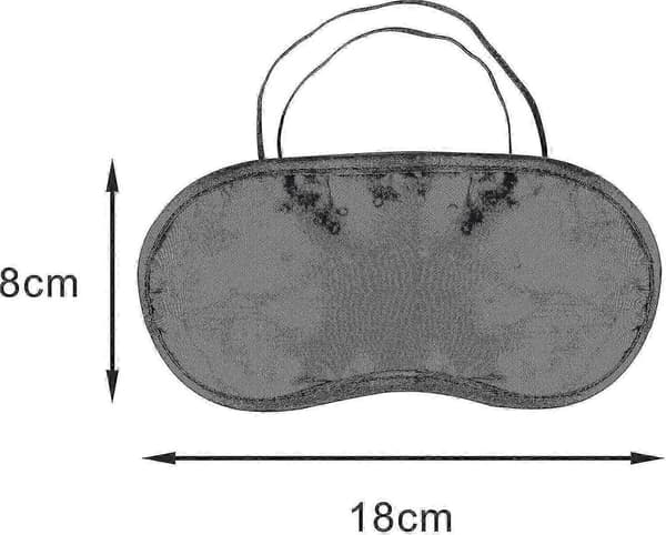 24-pack sömnögonmask, mjuk ögonbindel för resor, bekväm