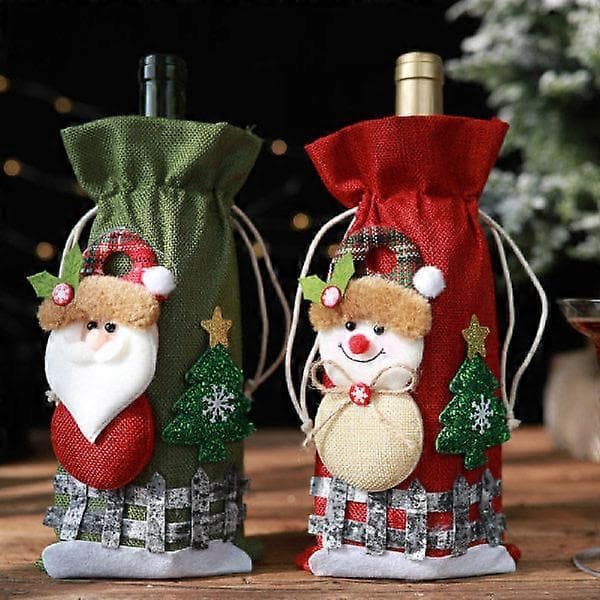 Sett med 4 julepynt Julepynt Jul sn