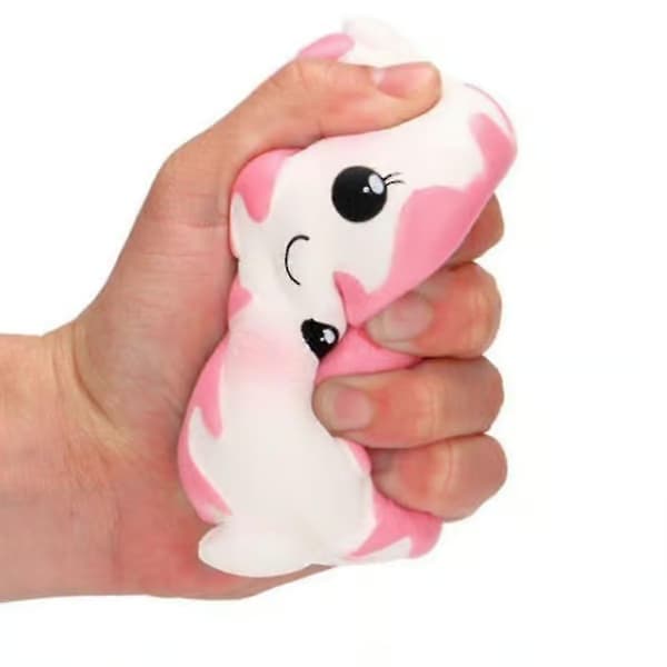 Tårtformad squishy stressleksak med långsam återgång