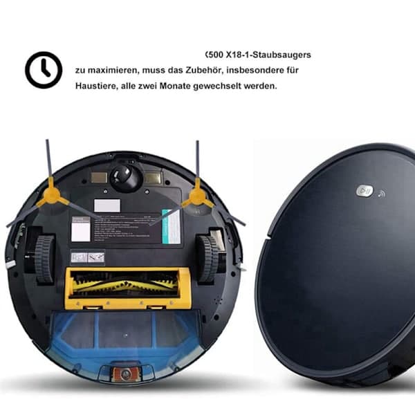 12 st för Ikhos Create NetBot S15 X500 X600 Pro Robotdammsugare Sidoborste