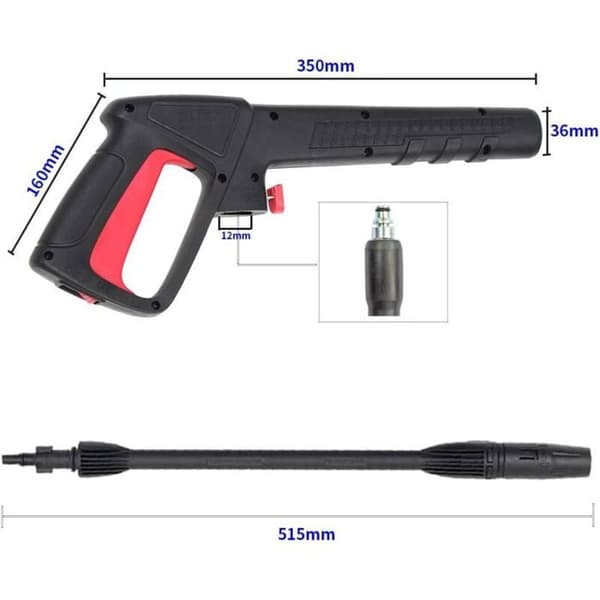 Högtryckstvättspistol, Vattensprutpistol - 16 MPa Högtryckstvättklämma Bilsprutpistol C