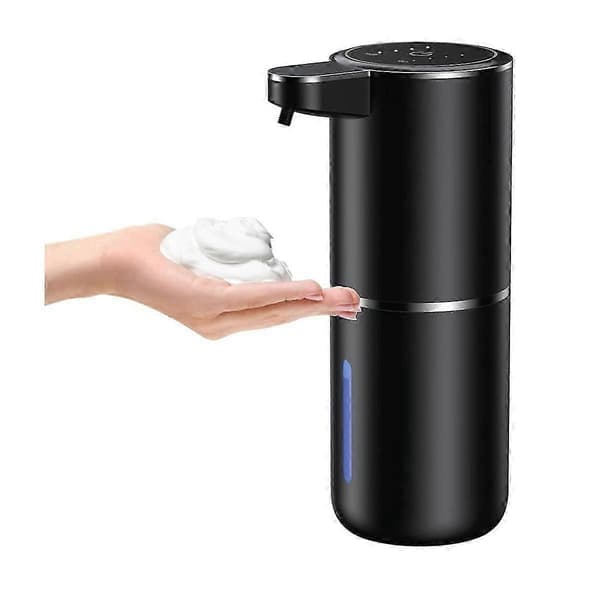 Automatisk sæbedispenser, 380 ml, elektrisk vægmontering, berøringsfri automatisk sæbedispenser, USB