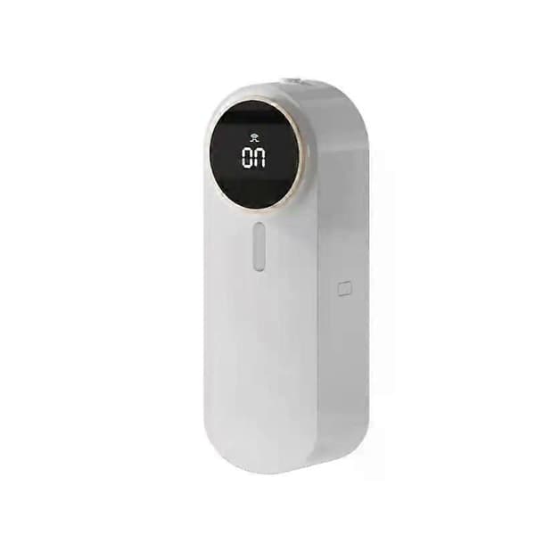 Automatisk doftmaskin USB luftrenare parfymdiffusor skärmdisplay väggmonterad rums eterisk oljediffusor bärbar White