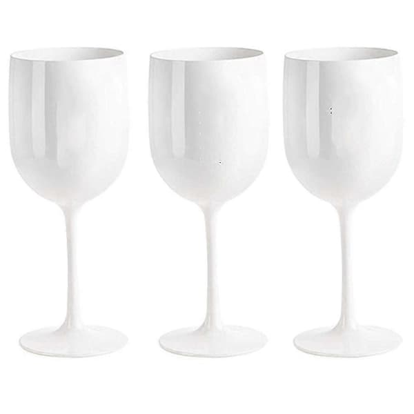 Elegante og uknuselige vinglass, plastvinglass, meget knusesikre vinglass A