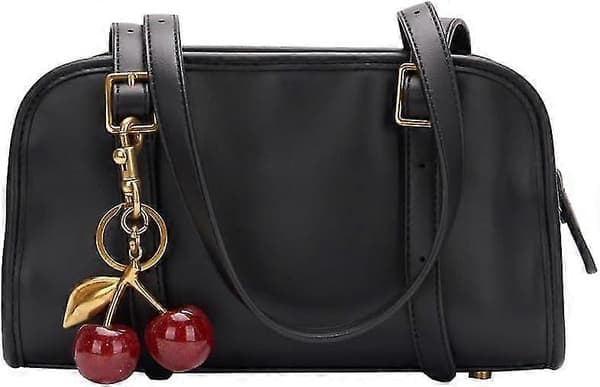 Körsbärsväskcharm, Körsbärsnyckelring Accessoar Plånboksberlock