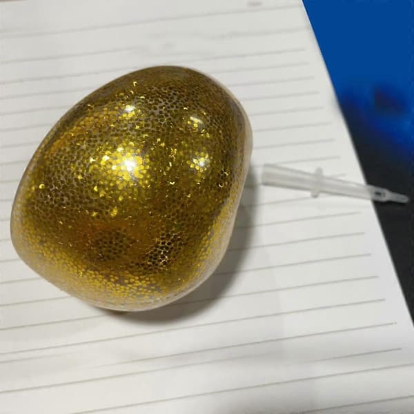 Oppustelige badebolde - Elegant glitterkonfetti Premium, kraftige vinylflydere til pool- og strandfester