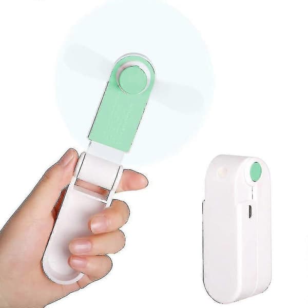 Håndholdt ventilator genopladelig USB personlig miniventilator 1200mAh