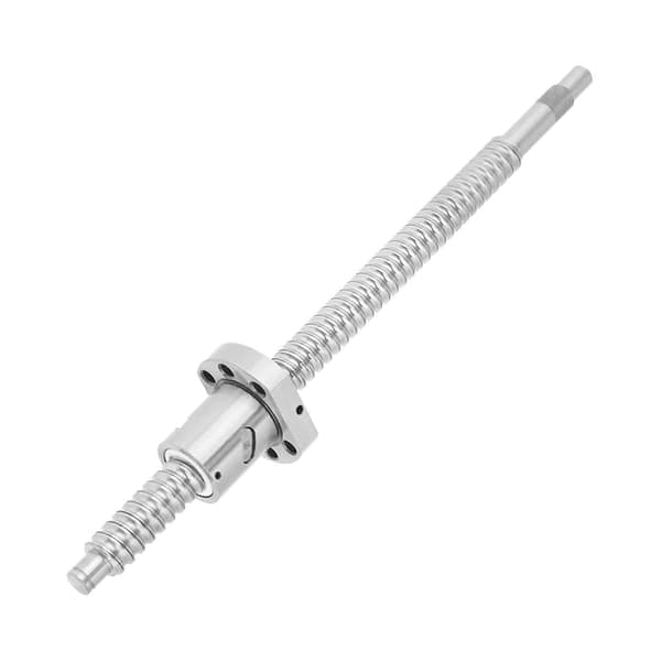 SFU1605 300mm Valsad kulskruv Kulmutter Anti-backlash utan sidostöd