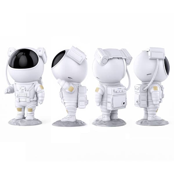 Nattlampe - Stjerneprojektor med LED-lampe - Astronaut