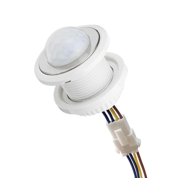 Mini Pir Sensor Detektor Smart 220v Led Pir Infrarød Bevægelsesdetektor
