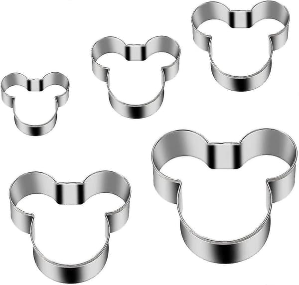 Kakeform Sandwichkuttere For Barn DIY, Fruktkutterform, 5 stk