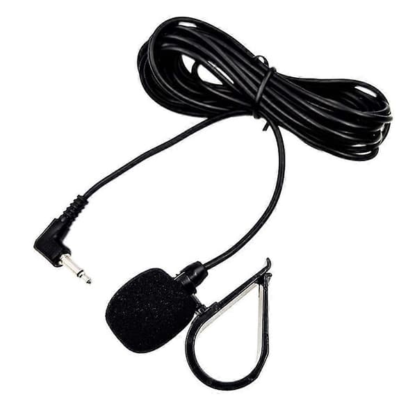 Auton äänimikrofoni 3,5 mm:n pidike Jack Plug Mic Stereo/mono langallinen ulkoinen mikrofoni