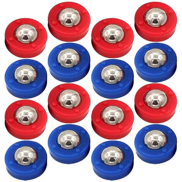 24 stk Mini Shuffleboard Bordspillruller Kuler Shuffleboard Curling Utstyrsutskifting