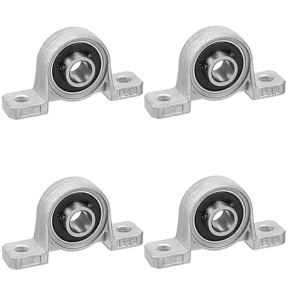 4 st lagerhus flänslager 8mm Kp08 kullagerblock stödlager för reservdelar