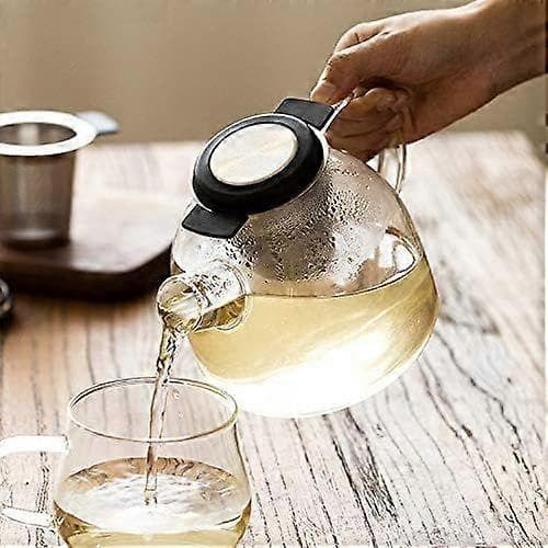 Ekstra finmasket te-infuser i rustfritt stål, te-sil med stor kapasitet
