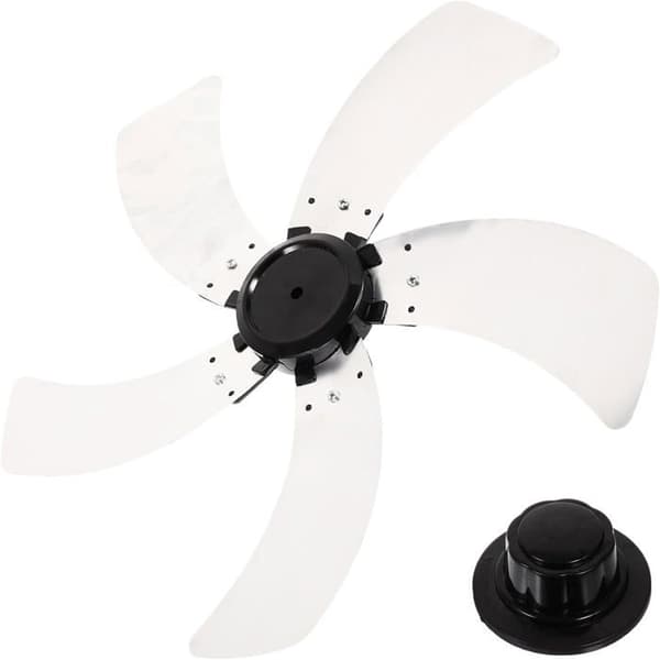Ventilatorblade - 5 Stykker - Aluminiumslegering - Dobbeltlag Lydløs - Til Ventilator