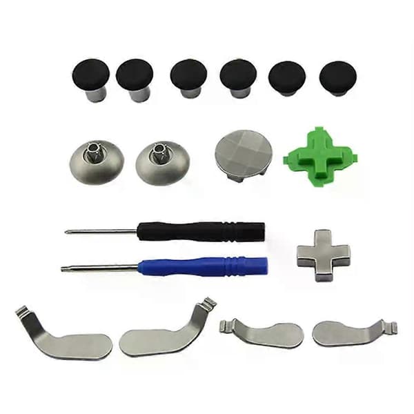 FROG Metal D-Pad Trigger Paddles Erstatning Thumbstick Elite Controller Series 2 Dele Reparationssæt Tilbehør Style D