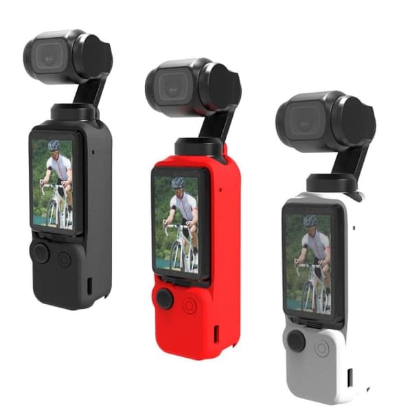 Blødt etui til DJI Osmo Pocket 3 Cover Silikone Etui C Sort Til DJI Osmo Pocket3