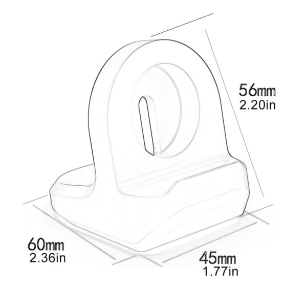 Laddningsställ för smartklocka Apple Watch 1-6 Vit