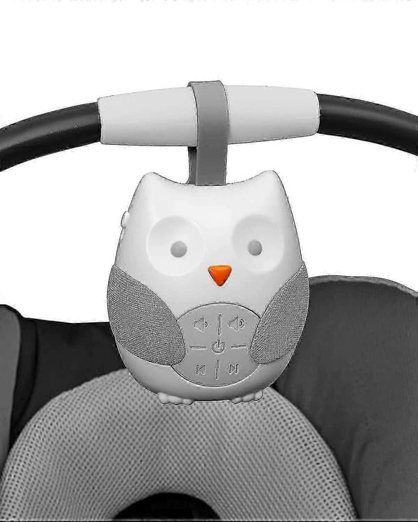 White Noise Sound Machine Och Bluetooth-högtalare Bärbar (1 stycke, vit)