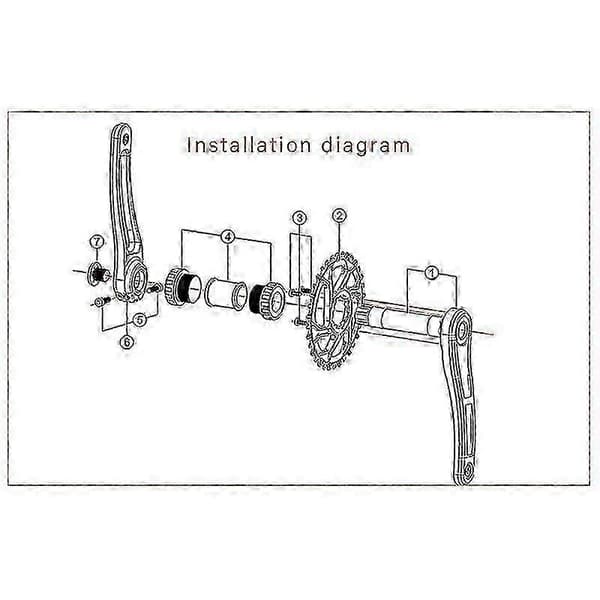 2025 SRAM GXP 38T Smal Kædering 3mm Offset Sort Mountainbike