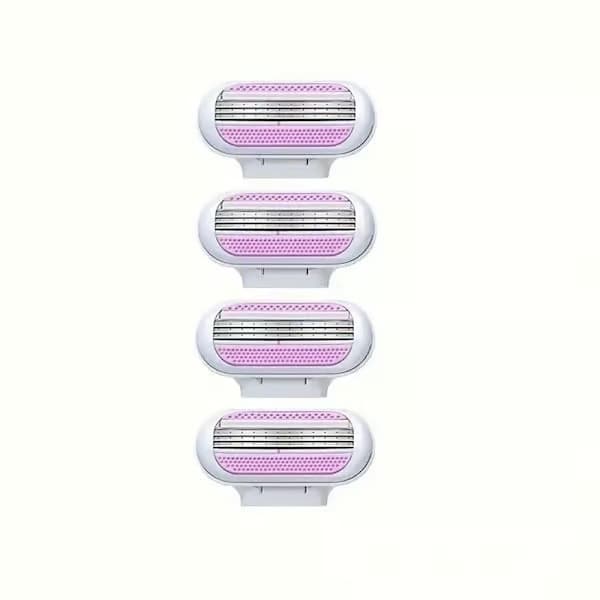 32-pack Rakblad för Kvinnor - Kompatibla med Gillette Venus Blå och Rosa