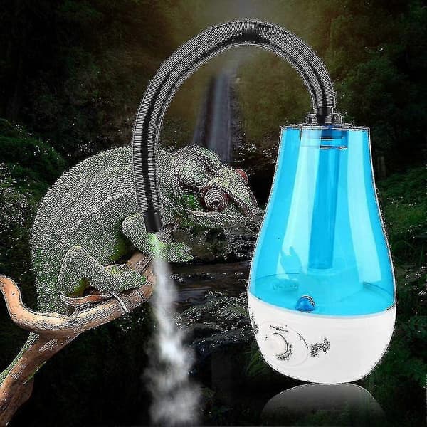 3l Reptil Terrarium Tank Luftfukter Tåkegenerator Vaporizer Blå TAO