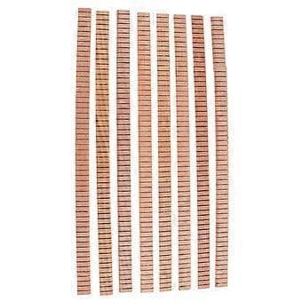 8 st/parti Akustisk Gitarr Kantlist Gitarr Purfling Strips Massivt Trä Gitarr Loop DIY Purfling Strips Trä Gitarr Bindning