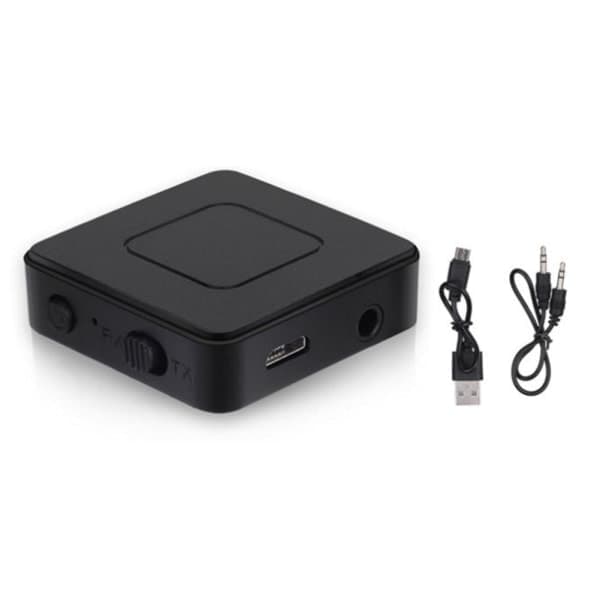 Bluetooth 5.0 mottaker sender trådløs lydadapter 3,5 mm