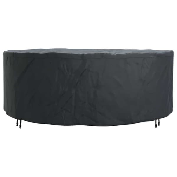Møbelovertræk Sort 244 x 244 x 71 cm 210D Oxford-stof