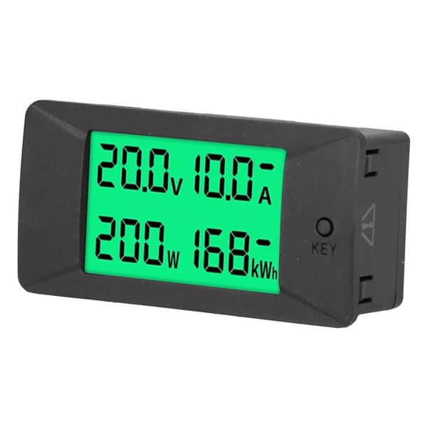 Digital LCD energimätare, spännings- och strömindikator, 5-12V DC voltmeter PZEM-025