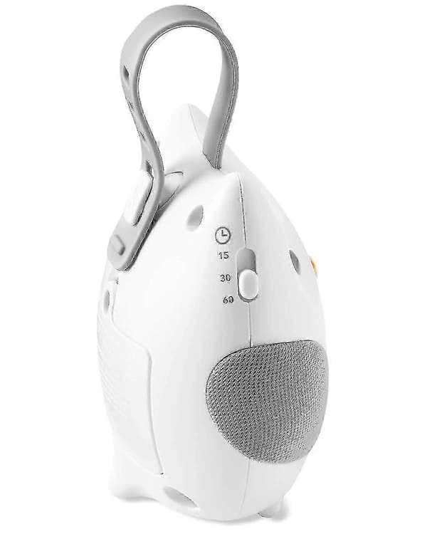 White Noise Sound Machine Och Bluetooth-högtalare Bärbar (1 stycke, vit)