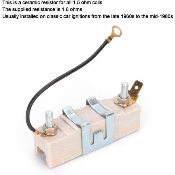 1,5 ohm metal-keramisk slidmodstand til tændspole til klassiske biler