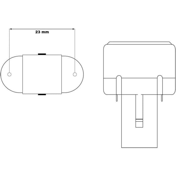 9W UV-C-rør for sterilisator - Kompatibel reservedel CUP-129 - Desinfeksjon av dam og vann