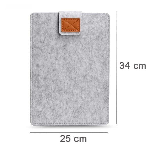 Dataveske 13 tommer, passer MacBook Pro og Air - Sleeve ullfilt