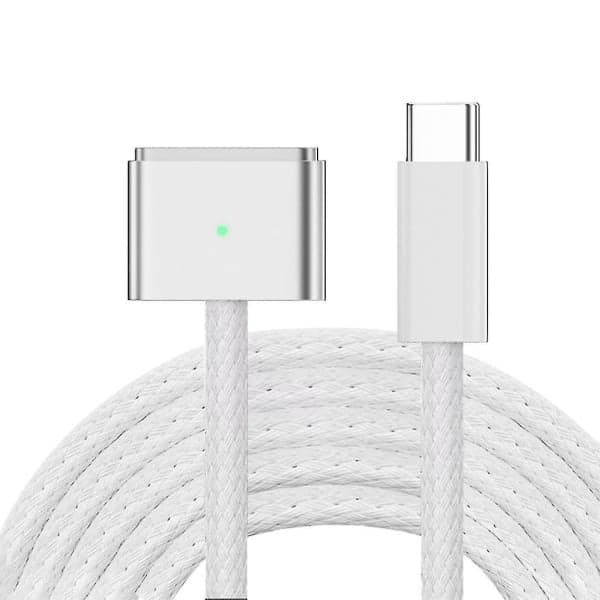 Magnetisk USB C til Magsafe 3 opladerkabel (140w), Magnetisk opladerkabel