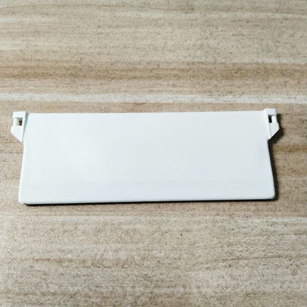 Plastbottenplatta 127 mm Set med 10 portabla vertikala rullgardiner med vikter