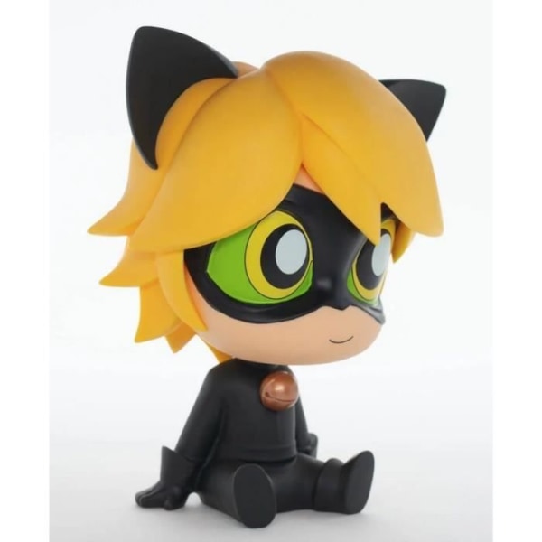 Plastoy - 080165 - Miraculous Cat Noir spargris Flerfärgad