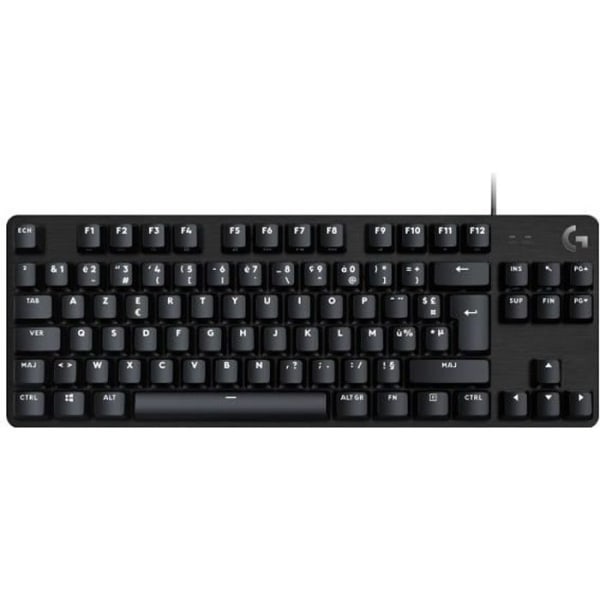 Speltangentbord - Kabelanslutet - Logitech G - G413 TKL SE - Bakgrundsbelyst - AZERTY - Svart