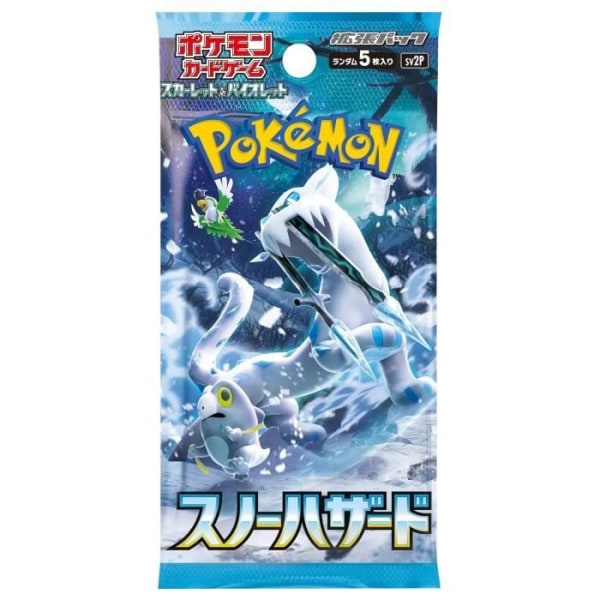 Boosters-Pack Booster - Pokemon - Scarlet And Violet Pack Snow Hazard (japanska kort)