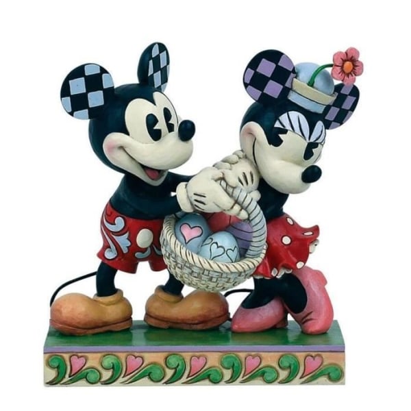 Disney Tradition Figurine - Musse - Minnie och Musse firar påsk