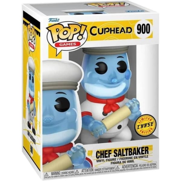 Funko Pop! N°900 - Cuphead S3 - Chef Saltbaker W/ch