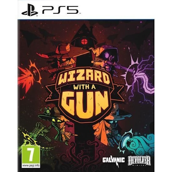 Wizard With A Gun - PS5-spel - Action - Co-op - Vapen och ammunition