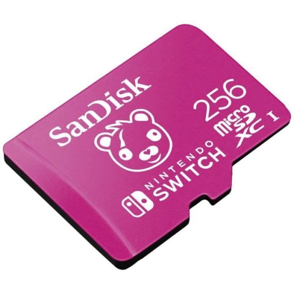 SanDisk microSDXC Extr 256 GB microSDXC-kort (A1/V30/U3/C10/R100/W90) Fortnite, Cuddle Team Leader 256 GB A1 Applicatio