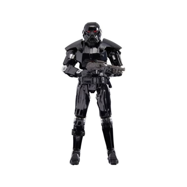 Figurin - HASBRO - Star Wars: The Mandalorian Black Series - Dark Trooper White 15 cm