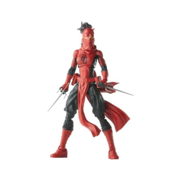 Hasbro - Spider-Man Marvel Legends Retro Collection - Elektra Natchios Daredevil Figur 15 cm
