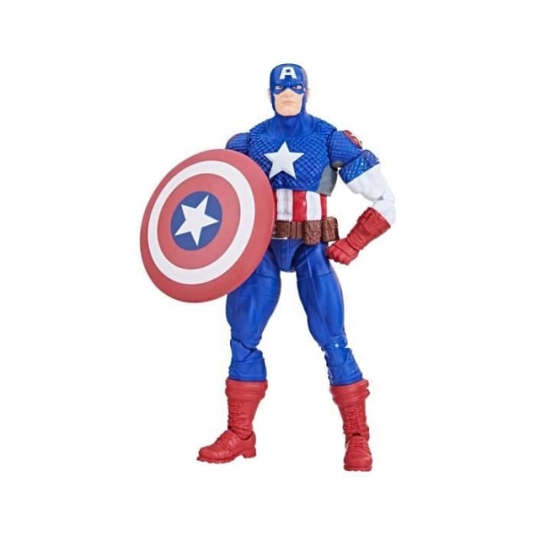 Figurin - HASBRO - Marvel Legends - Puff Adder BAF: Ultimate Captain America - Vit - Vuxen - 15 cm