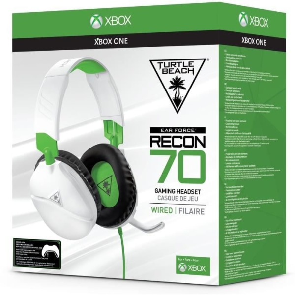 Turtle Beach Recon 70X Gaming Headset för Xbox One - Vit - TBS-2455-02 d010  | Fyndiq