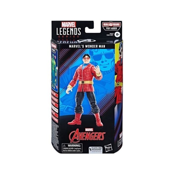 Hasbro - Marvel Legends - Puff Adder BAF: 's Wonder Man Figur 15 cm